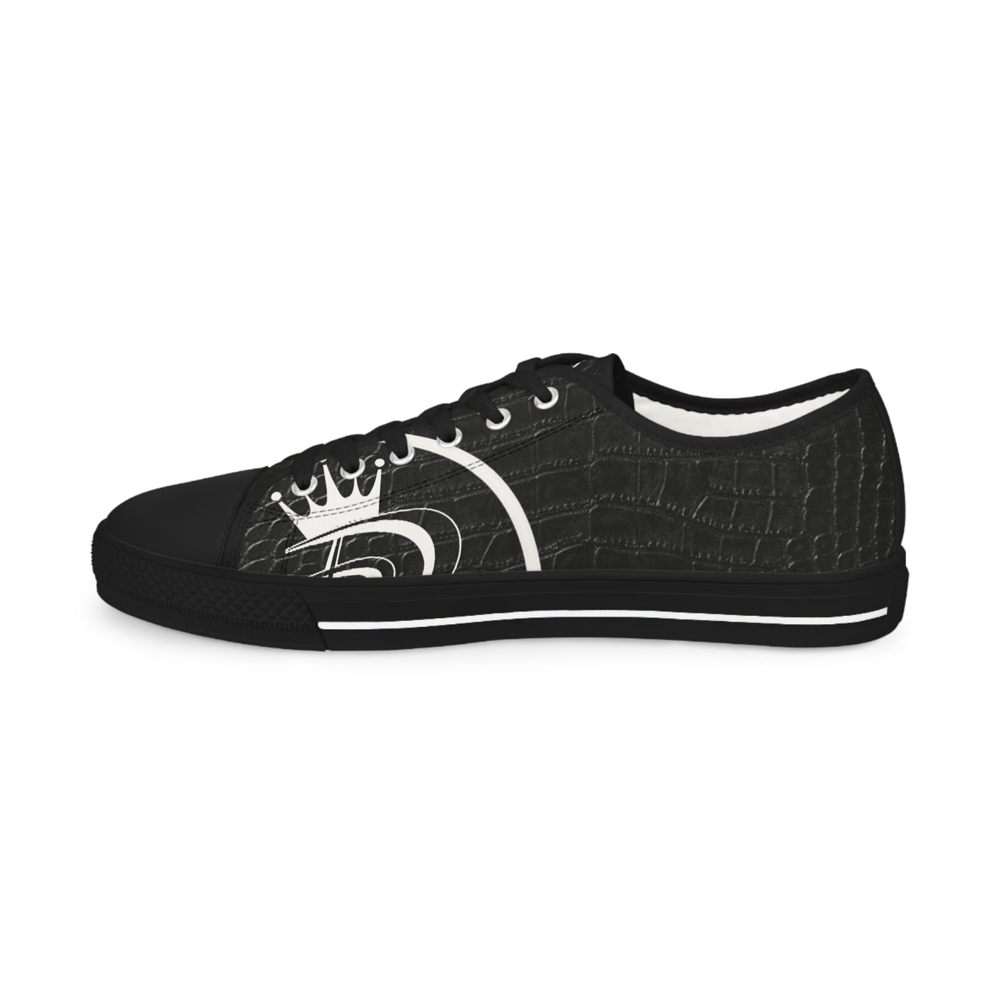 The King's Slippers Men's Low Top (black)